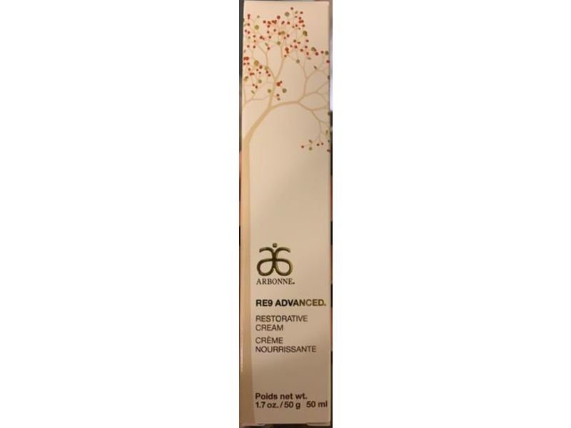 Arbonne Restorative Cream, Re9 Advanced, 1.7 oz/50 ml