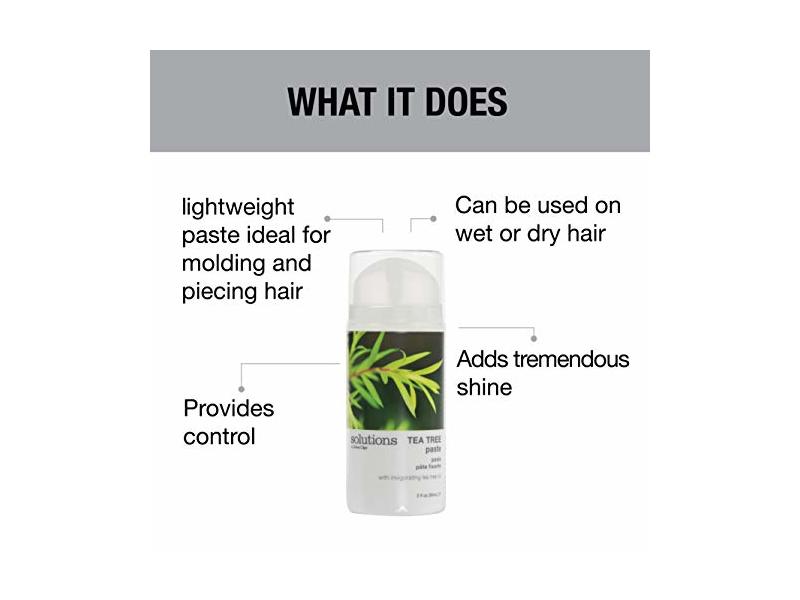 Solutions By Great Clips Tea Tree Paste, Tea Tree Oil, 3 fl oz/90 mL