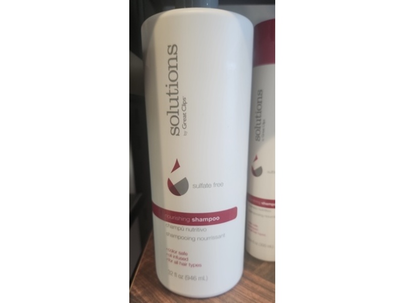 Great Clips Solutions Nourishing Shampoo, 32 fl oz