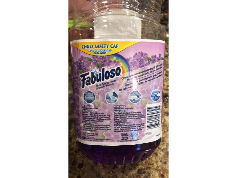 Fabuloso Multi-Purpose Cleaner, Lavender, 56 fl oz/1.65 L