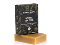 Chagrin Valley Soap & Shampoo Bar, Neem & Tea Tree, 5.6 oz - thumbnail 1
