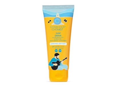Conscious Chemist Sun Drink Water Resistant Sunscreen, SPF 50 PA++++, 50 g