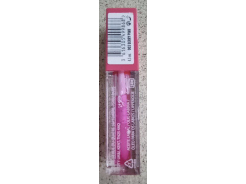 Rimmel Oh My Gloss Lip Gloss, 003 Berry Pink, 4.5 mL
