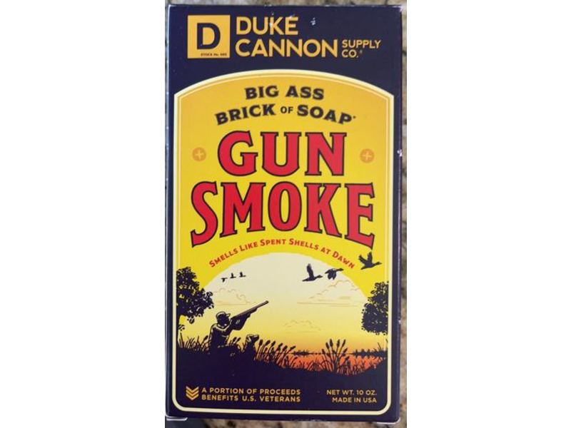 Duke Cannon Gun Smoke Big Ass Brick Of Soap, 10 oz, Pack Of 3