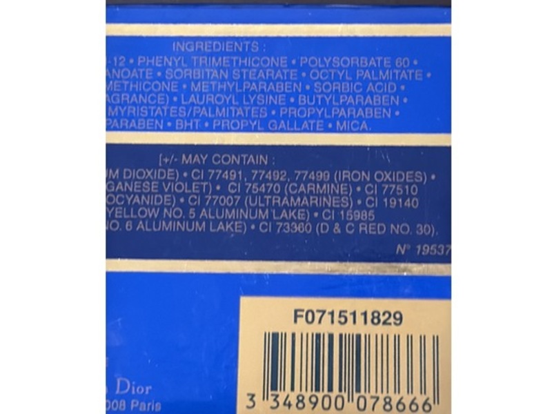 Christian Dior Blush Final Powder Blush, 829, 0.12 oz/3.5 g