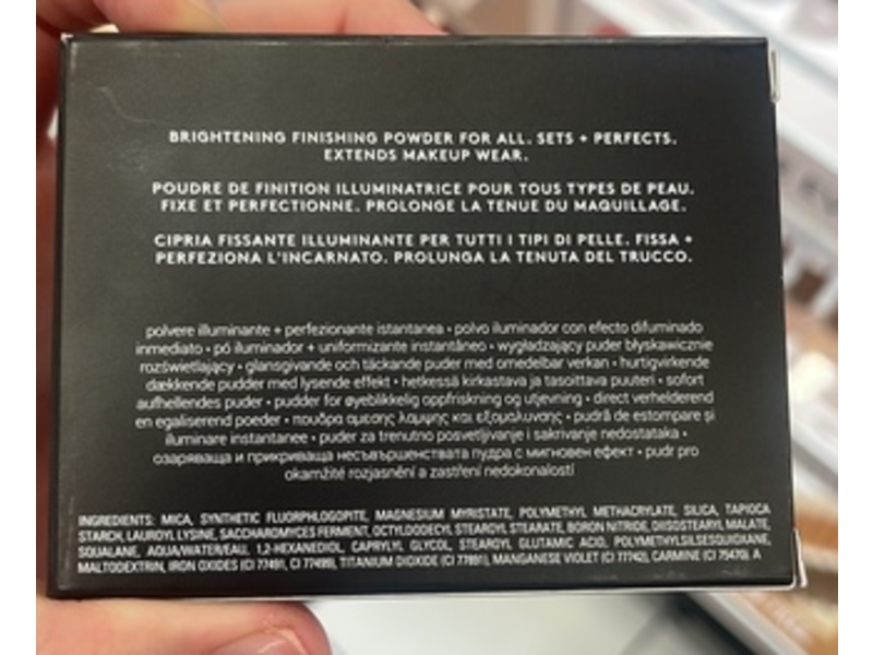 Fenty Beauty Bright Fix Instant Brightening + Blurring Powder, Rose Quartz, 0.28 oz/7.95 g