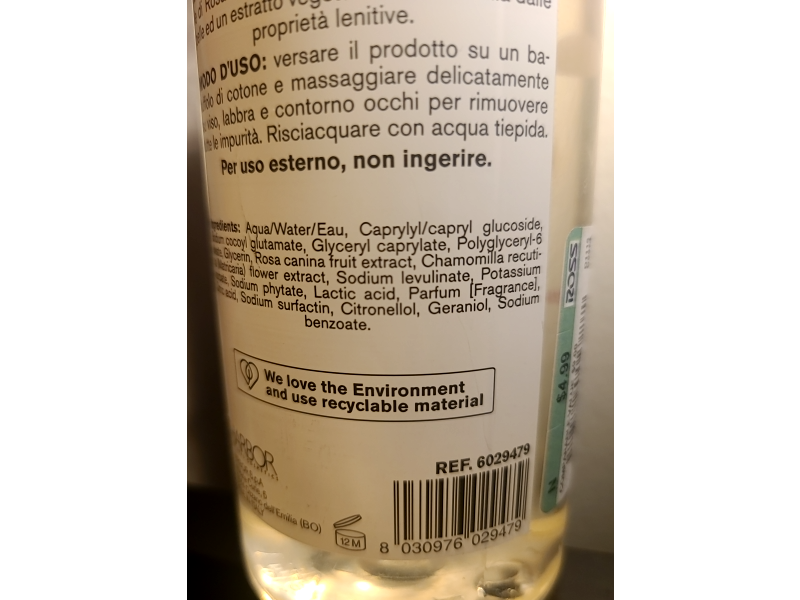 Harbor Micellar Cleansing Water, Rose, 16.2 fl oz/480 mL