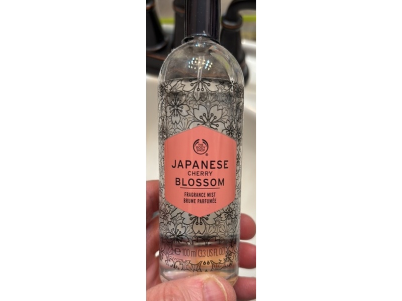 The Body Shop Fragrance Mist, Japanese Cherry Blossom, 3.3 fl oz/100 mL