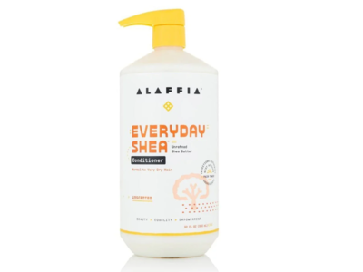 Alaffia Everyday Shea Conditioner, Unscented, 32 fl oz/950 mL