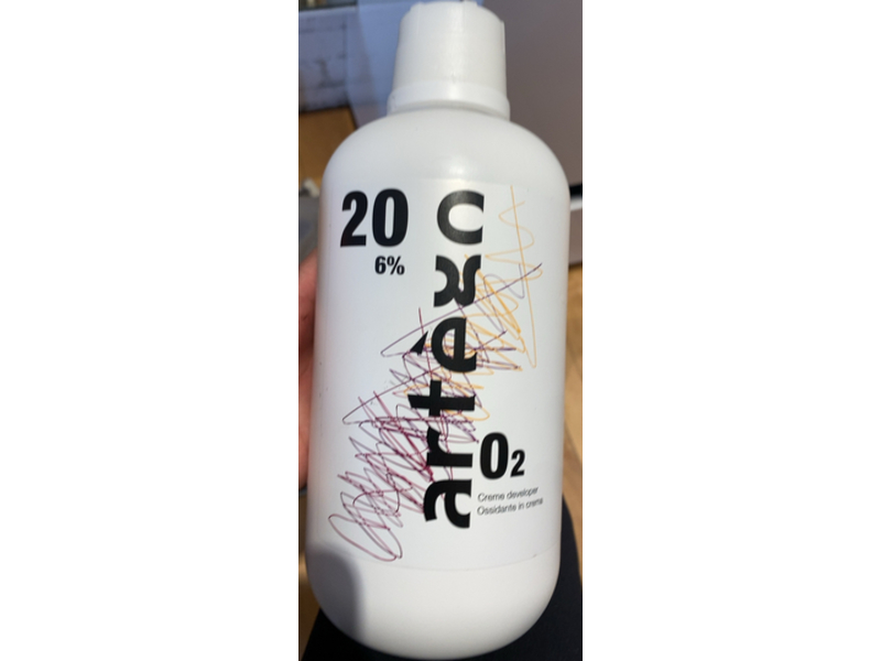 Artego O2 Cream Developer, 20% Volume 6%, 33.8 fl oz/1000 mL