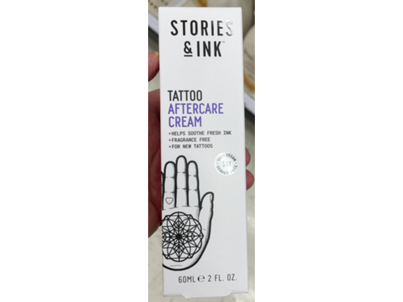 Stories & Ink Tattoo Aftercare Cream, 2 fl oz/60 mL