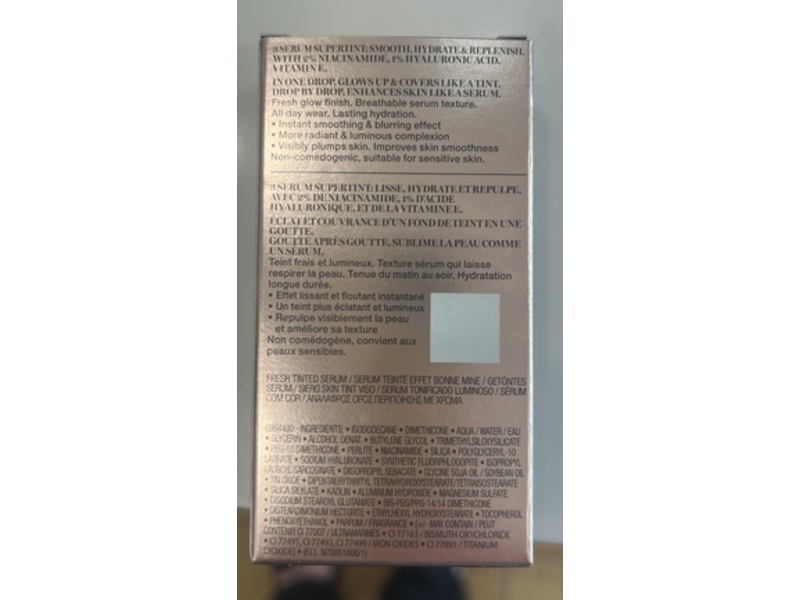 Lancome Paris Idole Skin Fresh Glow Tinted Serum, 32C, 1.0 fl oz/30 mL