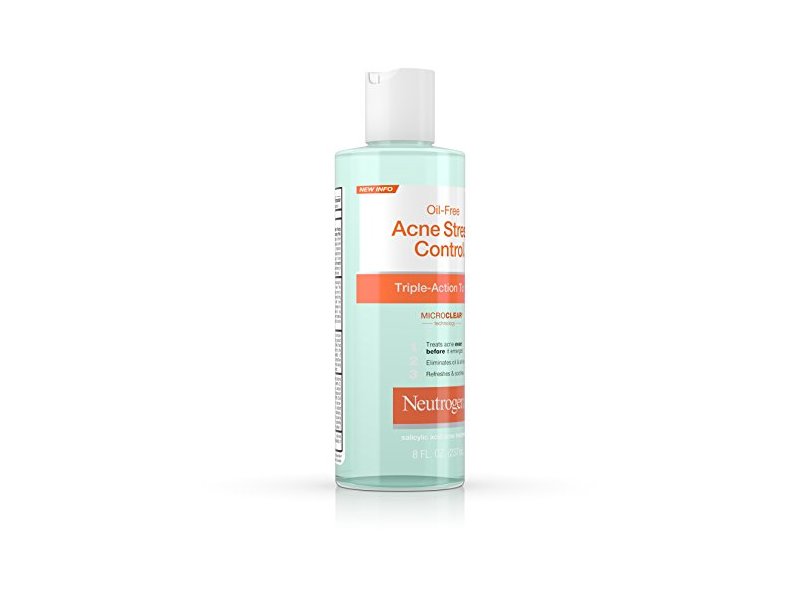Neutrogena, Oil-Free Acne Stress Control Triple-Action Toner, 8 fl oz