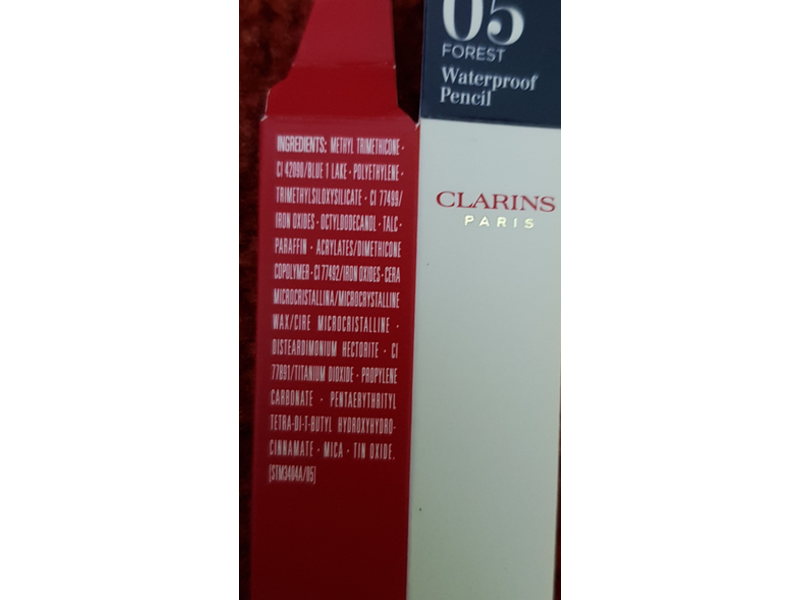 Clarins Waterproof Eye Pencil, 05 Forest, 0.01 oz/0.29 g