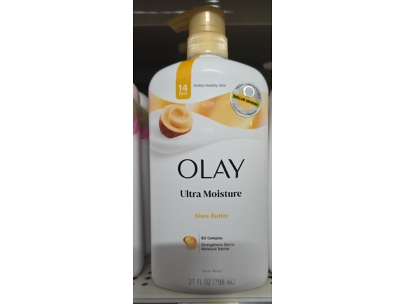 Olay Ultra Moisture Body Wash, Shea Butter, 27 fl oz/798 mL
