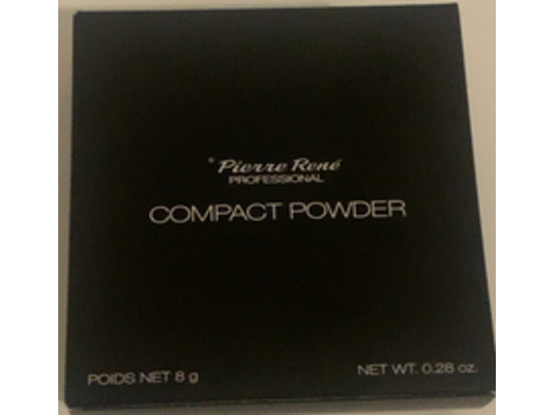 Pierre Rene Professional Compact Powder, 18 WARM BRONZE, 0.28 oz/8 g