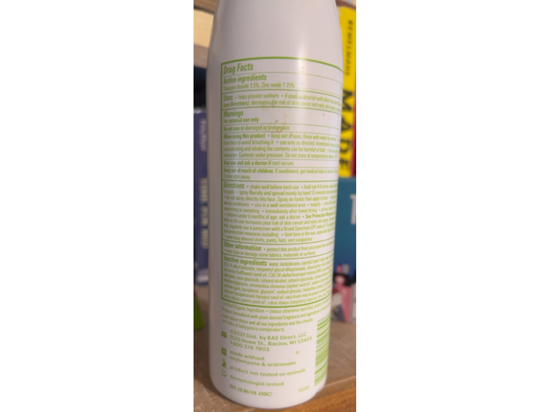 Babyganics Kids Mineral Sunscreen, SPF 50, 6 oz/170 g, Pack Of 2