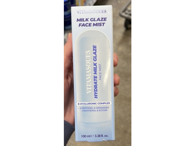 Vitamasques Hydrate Milk Glaze Face Mist, 3.38 fl oz/100 mL