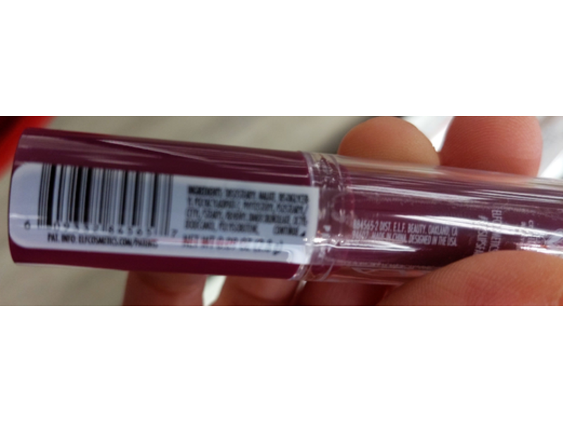 e.l.f. Hydrating Core Lip Shine, Ecstatic, 0.09 oz/2.8 g