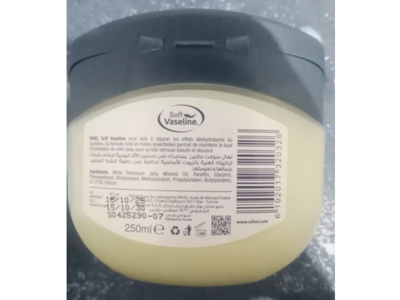 Nihel Soft Vaseline 100% Pure Petroleum Jelly, 250 mL