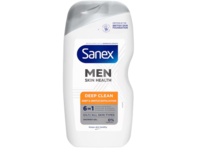 Sanex Men Skin Health 6 In 1 Shower Gel, Deep Clean, 400 mL - thumbnail 1