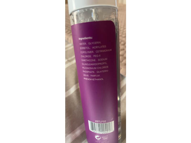 Btl Professional Supreme Performance Moisture Sculpting Foam Wrap Mousse, 8 oz/236 mL