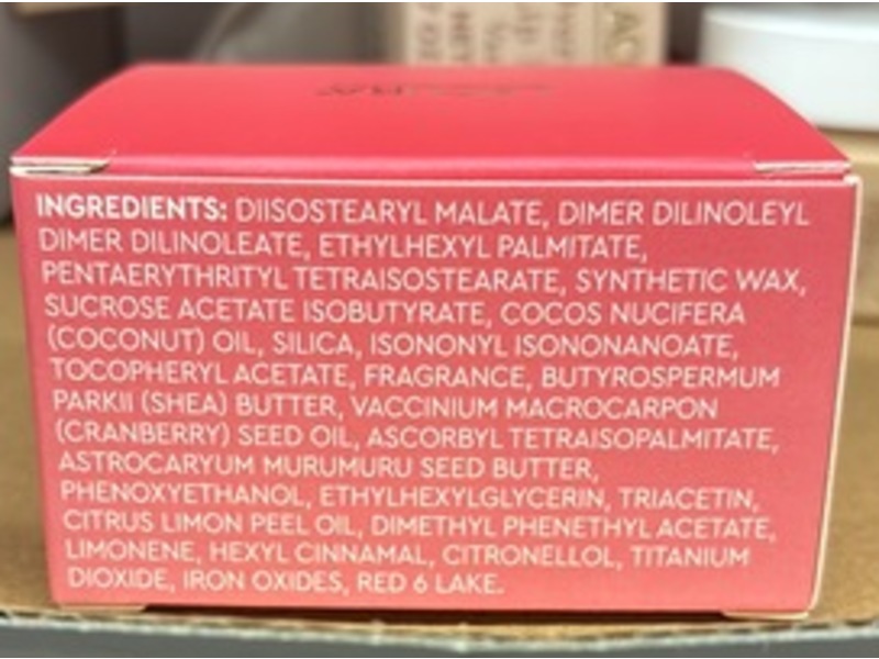 Lacura Overnight Lip Mask, Berry, 0.7 oz/20 g