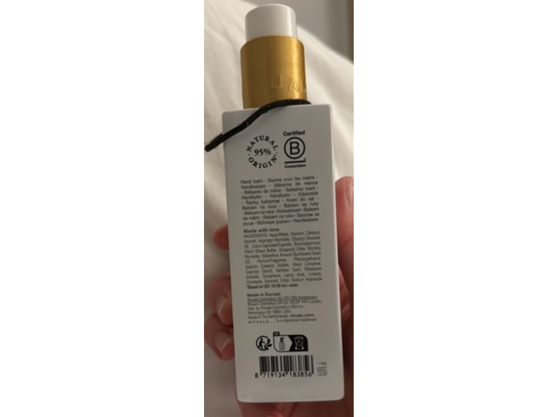 Rituals Hand Balm, Royal Tea, 5.9 fl oz/175 mL