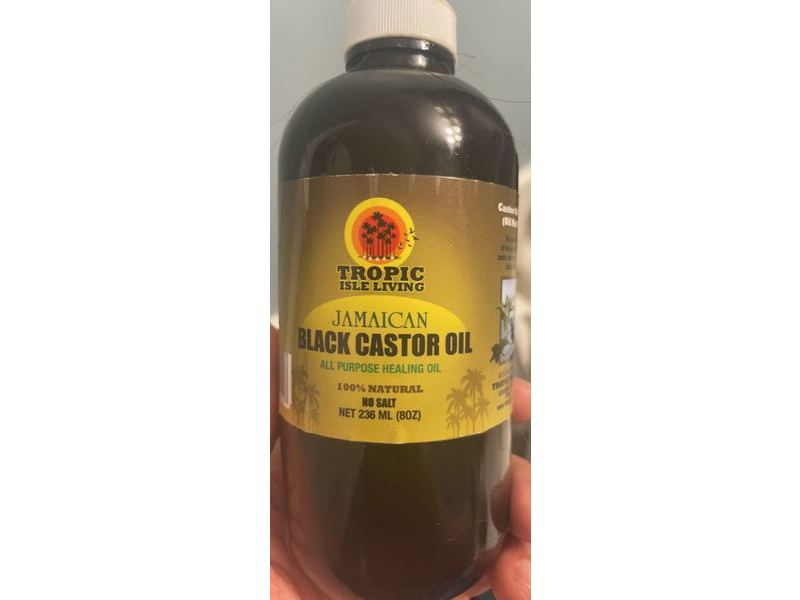 Tropic Isle Living Jamaican Black Castor Oil, 8 oz/236 mL