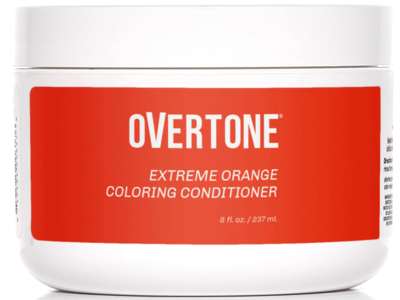 Overtone Semi Permanent Hair Color Conditioner, Poppy Orange, 8 fl oz/237 mL