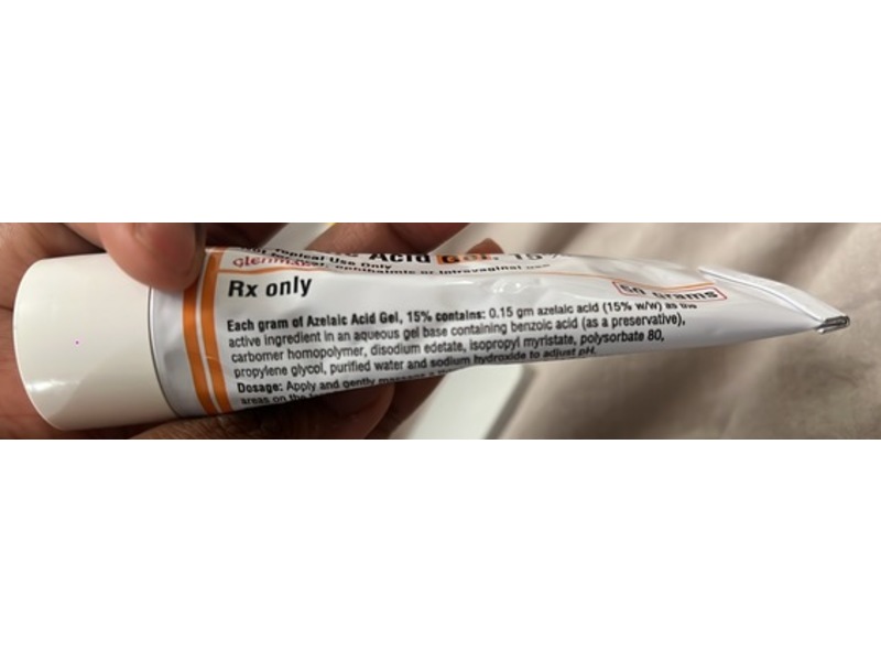 Azelaic Acid Gel 15%, 50 g, Glenmark (Rx)