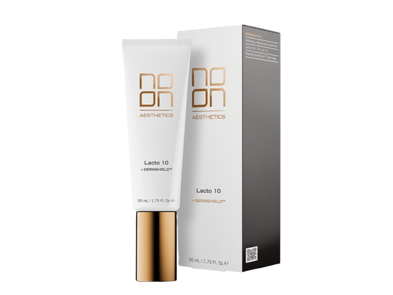 Noon Aesthetics Lacto 10 + Dermshield, 1.75 fl oz/50 mL
