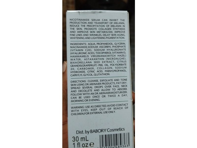 LansYade Niacinamide Blemish Recovery Serum, 1 fl oz/30 mL