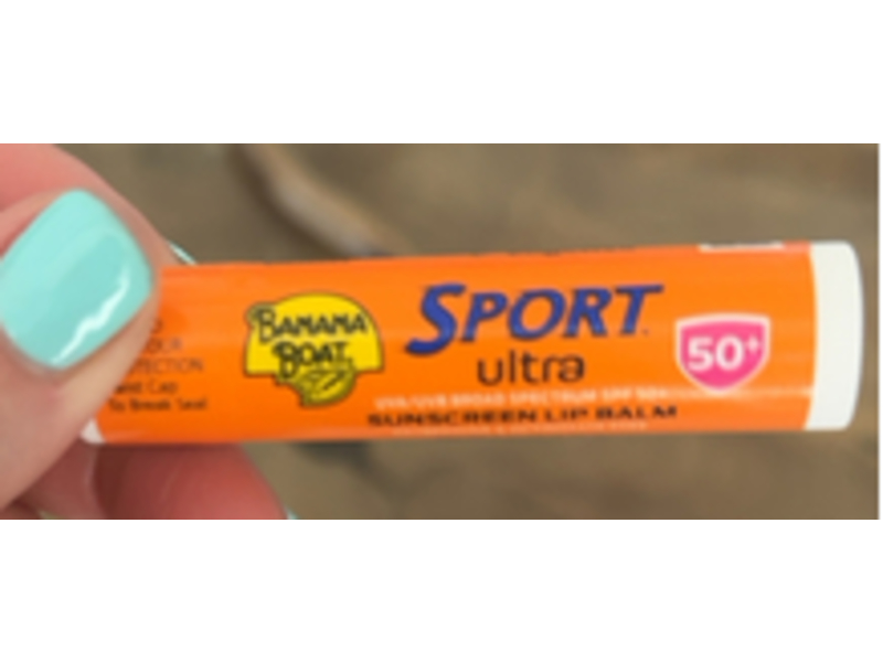 Banana Boat Sport Ultra Sunscreen Lip Balm, SPF 50+, 0.15 oz/4.25 g