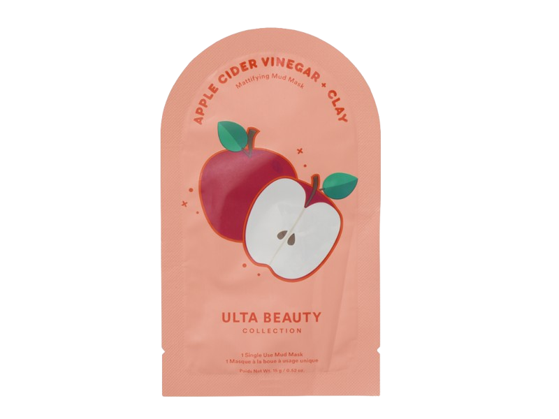Ulta Beauty Mattifying Mud Mask, Apple Cider Vinegar + Clay, 0.52 oz/15 g, 1 Count