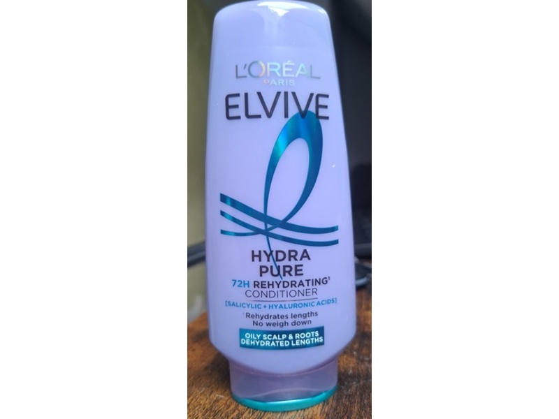 L'Oreal Paris Elvive Hydra Pure 72H Rehydrating Conditioner, 200 mL