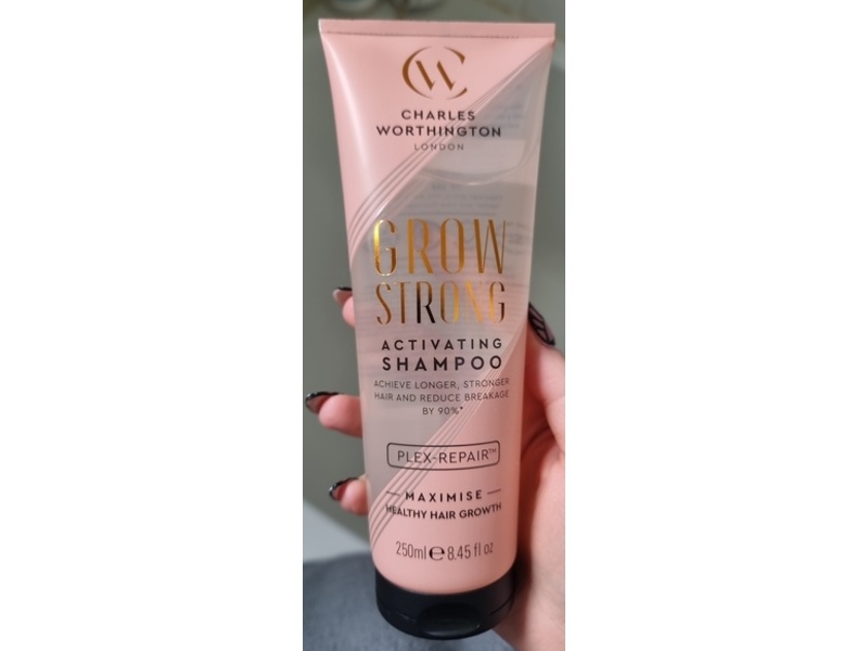 Charles Worthington Grow Strong Activating Shampoo, Maximise, 8.45 fl oz/250 mL