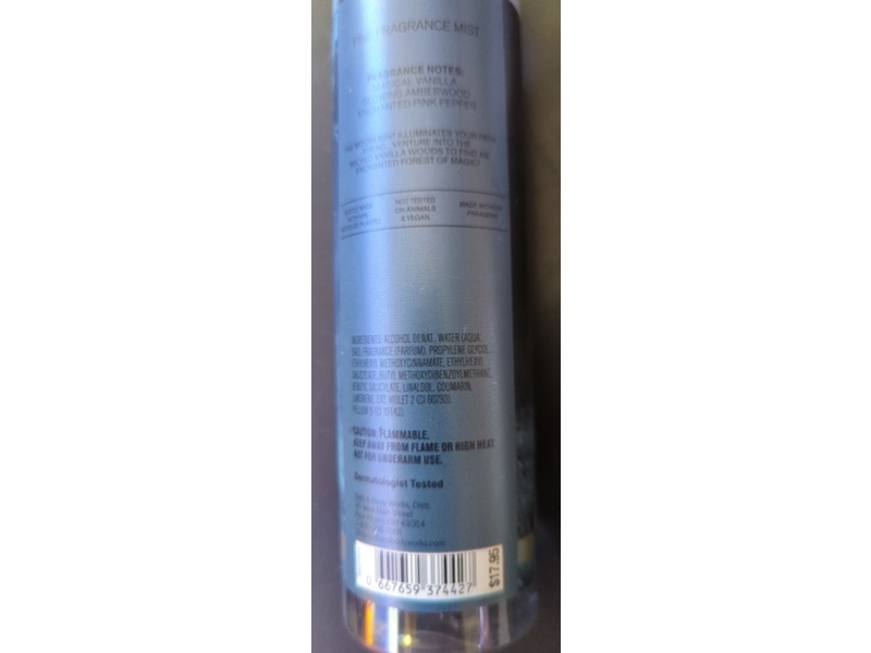 Bath & Body Works Fine Fragrance Mist, Wicked Vanilla Woods, 8 fl oz/236 mL