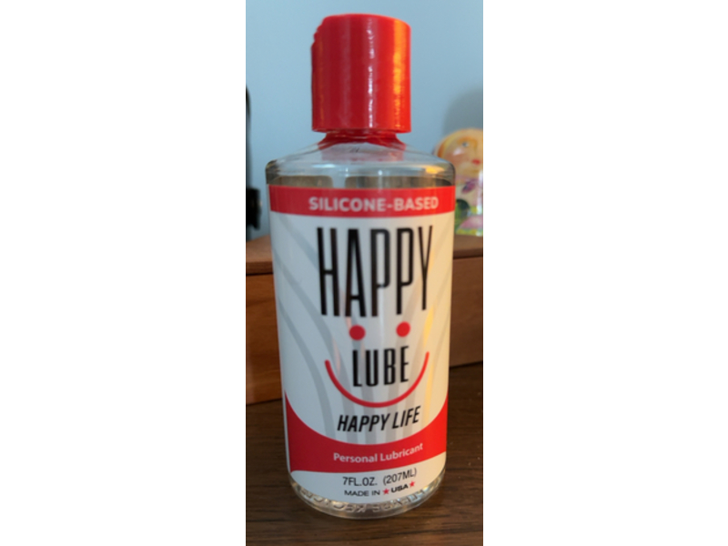 Happy lube Happy Life Personal Lubricant, 7 fl oz/207 mL
