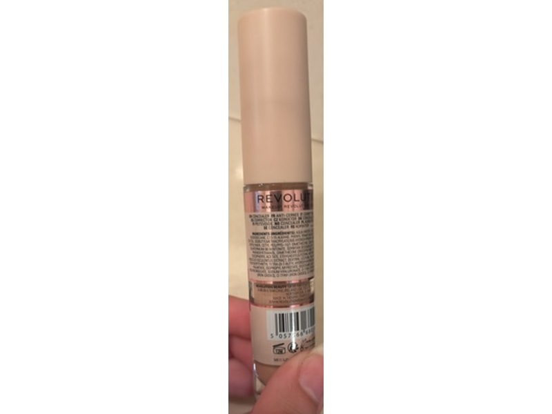 Revolution IRL Filter Finish Soft Matte Concealer, C10, 0.21 oz/6 g