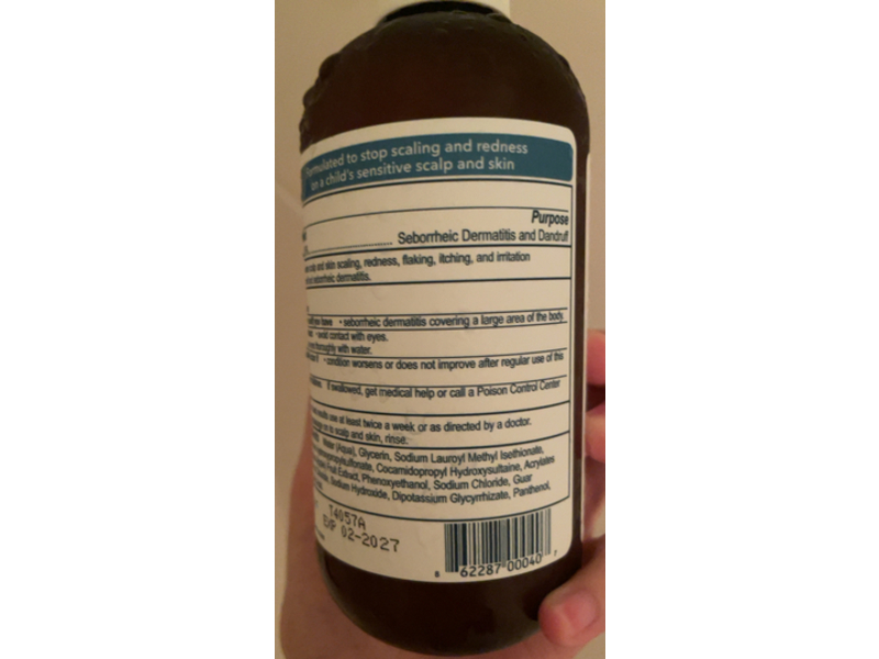 Happy Cappy Medicated Shampoo & Body Wash, Pyrithione ZInc, 8 fl oz/237 mL