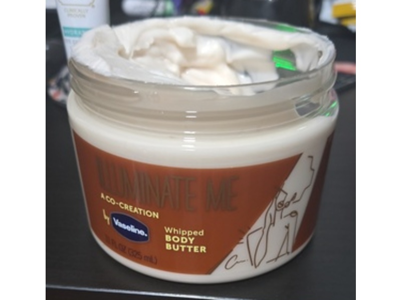 Vaseline Illuminate Me Whipped Body Body Butter, 11 fl oz/325 mL