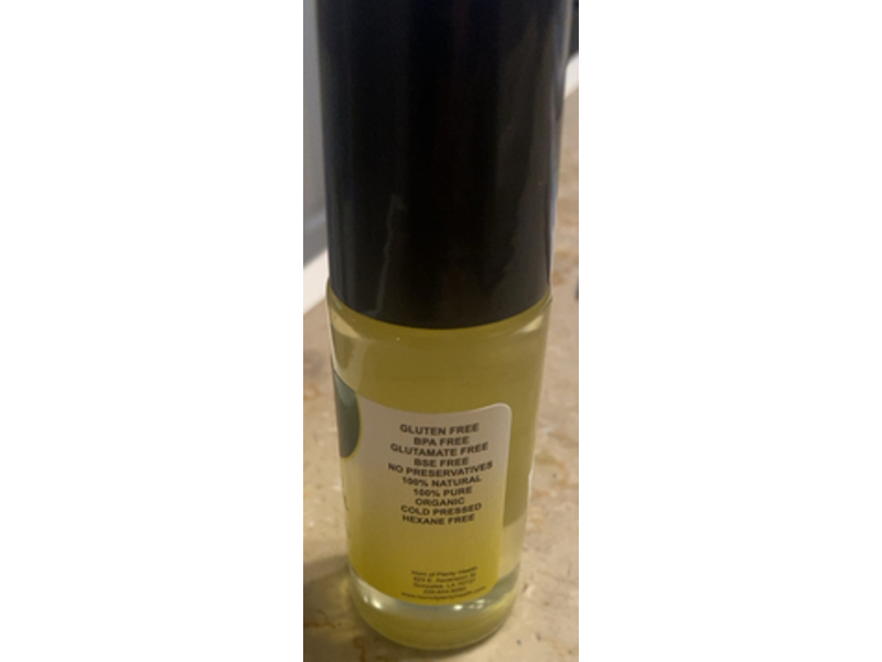 Adam's Nutrition Organic Castor Oil Roll On, 1 fl oz/30 mL