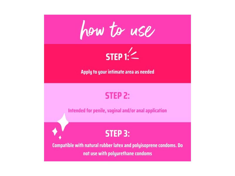 Queen V P.S. I Lube You Water Based V-Lubricant, 3 fl oz/90 mL