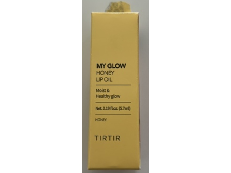 Tirtir My Glow Lip Oil, Honey, 0.19 fl oz/5.7 mL