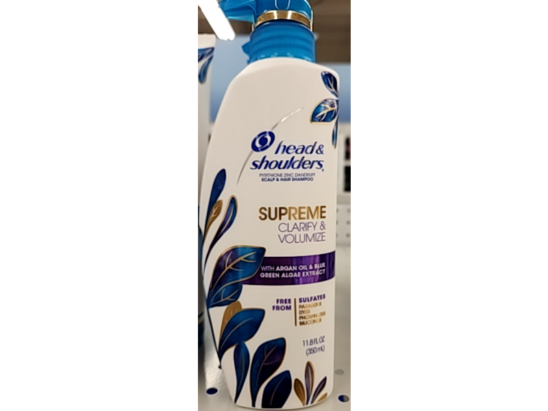 Head & Shoulders Supreme Clarify & Volumize Shampoo, 11.8 fl oz/350 mL