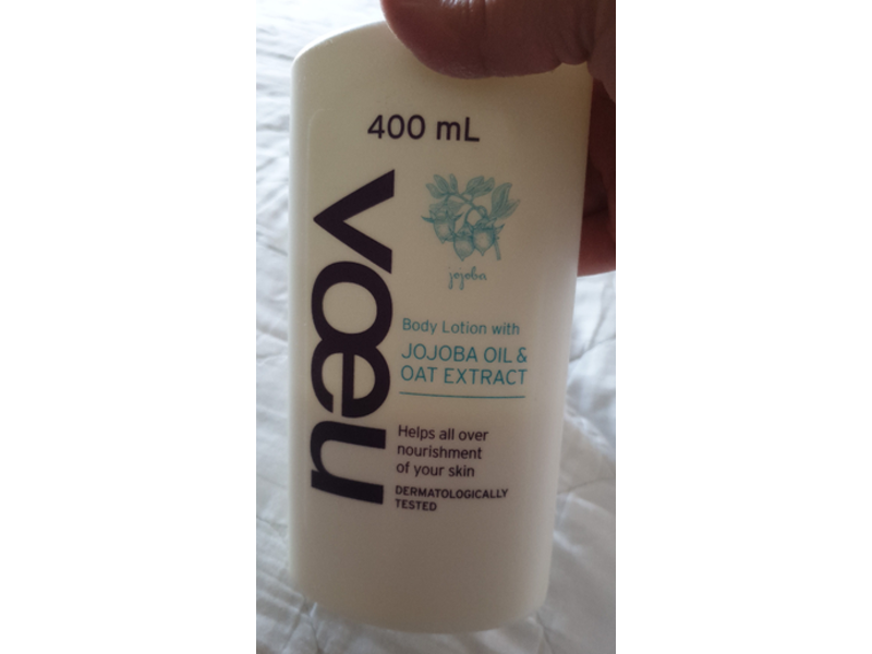 Voeu Body Lotion, Jojoba Oil & Oat Extract, 400 mL
