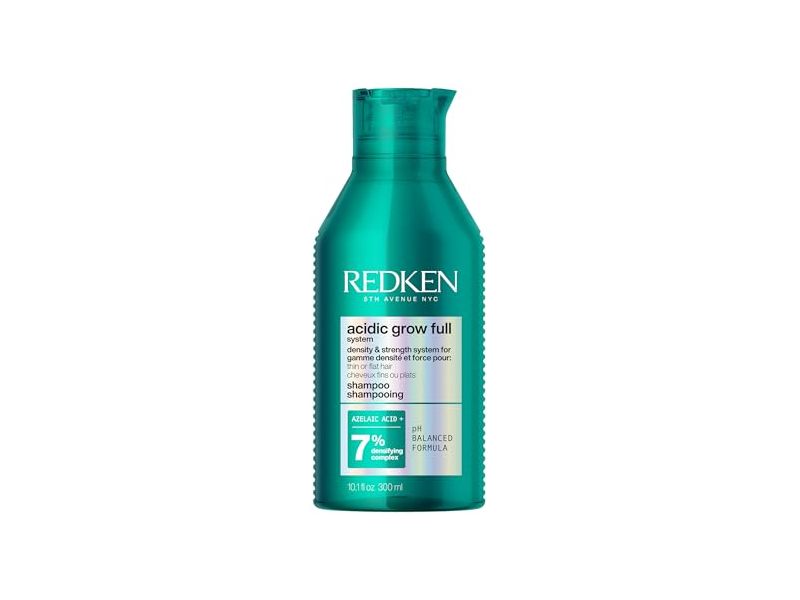 Redken Acidic Grow Full Shampoo, Azelaic Acid 7%, 10.1 fl oz/300 mL