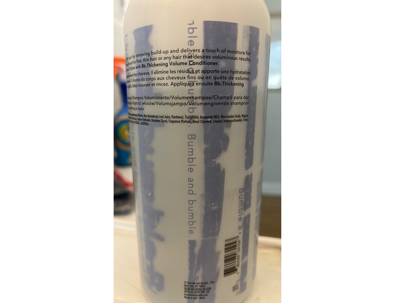 Bumble and bumble Thickening Volume Shampoo, 33.8 fl oz/1 L