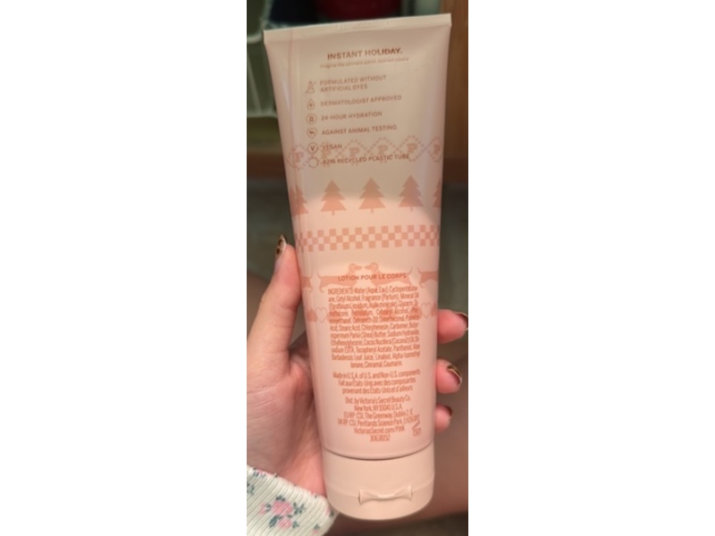 Victoria's Secret Pink Body Lotion, Spiced Vanilla, 8 fl oz/236 mL